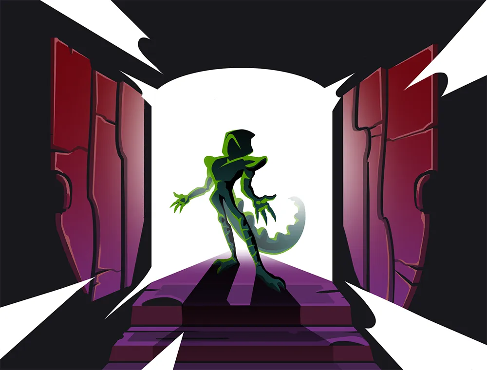 Dramatic Entrance