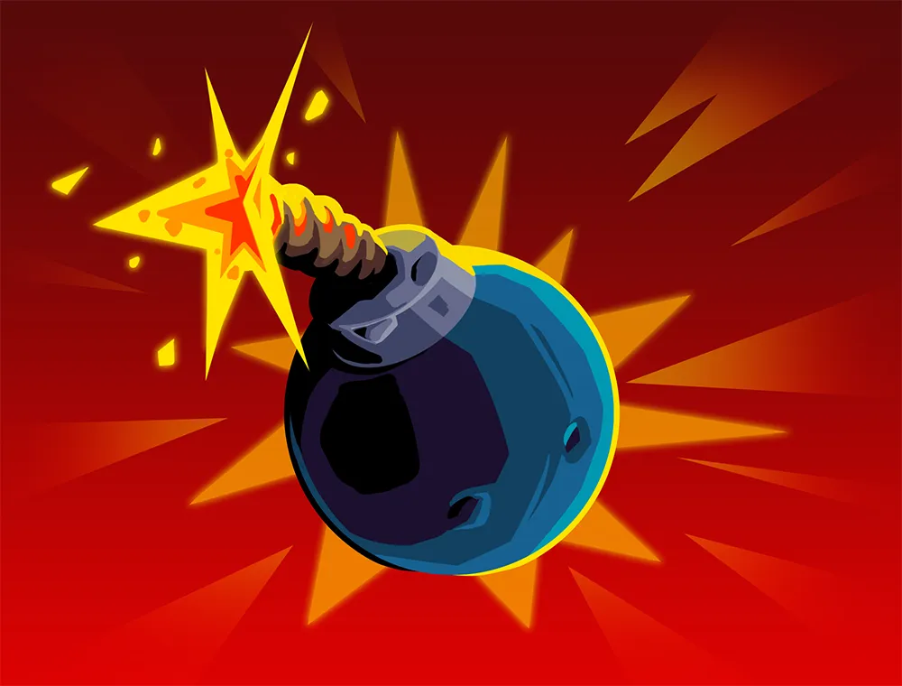 The Bomb Slay the Spire 2 Card - Colorless Skill Uncommon