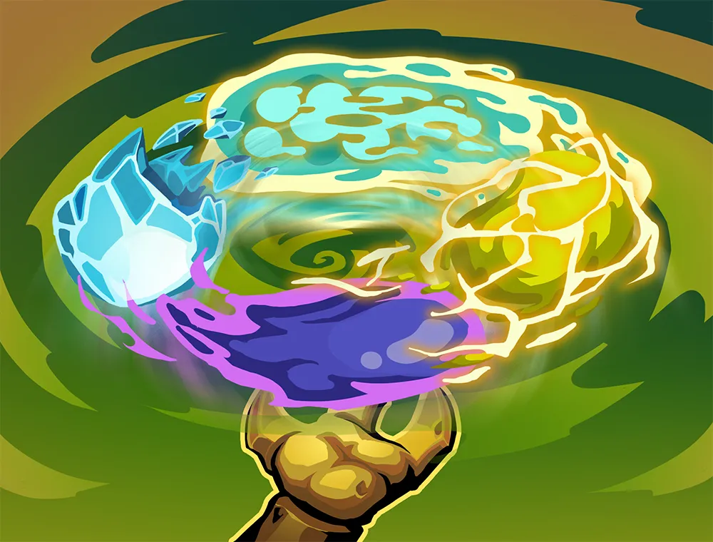 Chaos Slay the Spire 2 Card - Defect Skill Uncommon