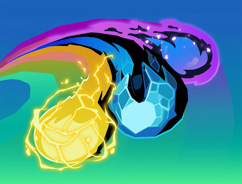 Rainbow Slay the Spire 2 Card - Defect Skill Rare