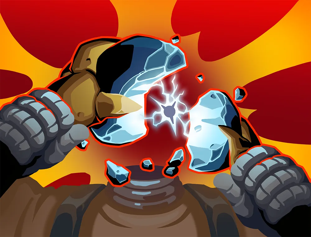 Rip and Tear Slay the Spire 2 Card - Defect Attack Event