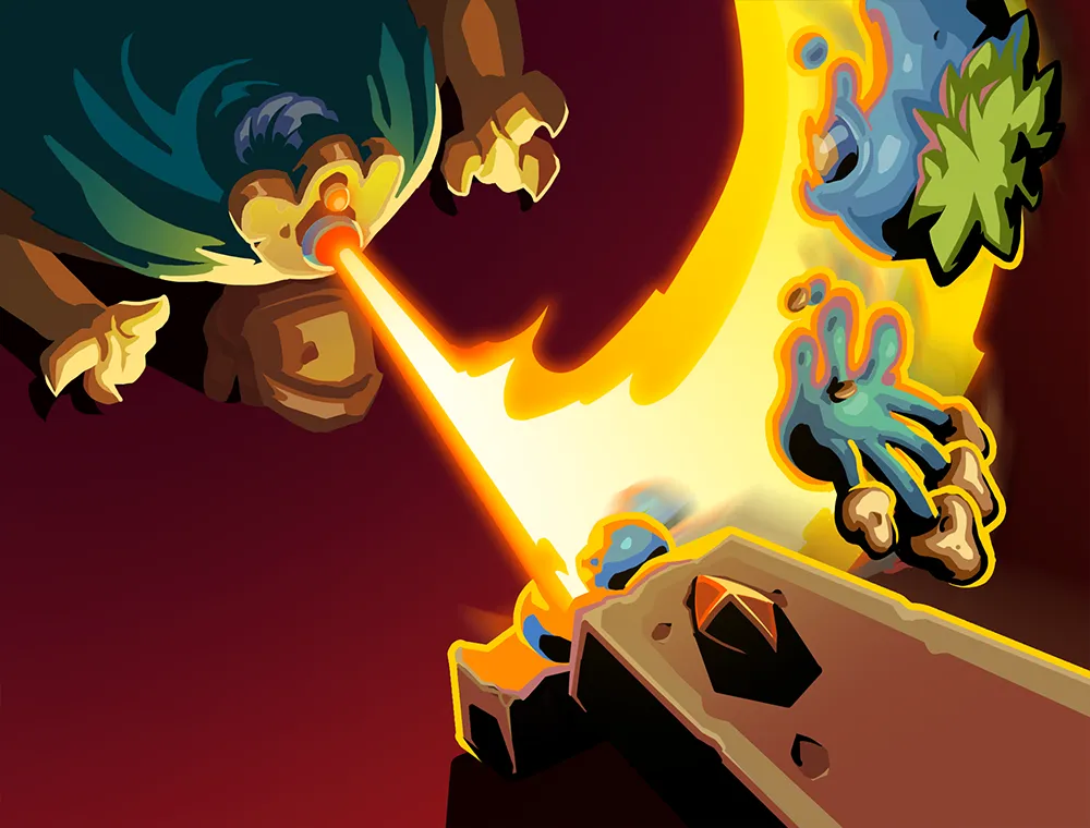 Sweeping Beam Slay the Spire 2 Card - Defect Attack Common