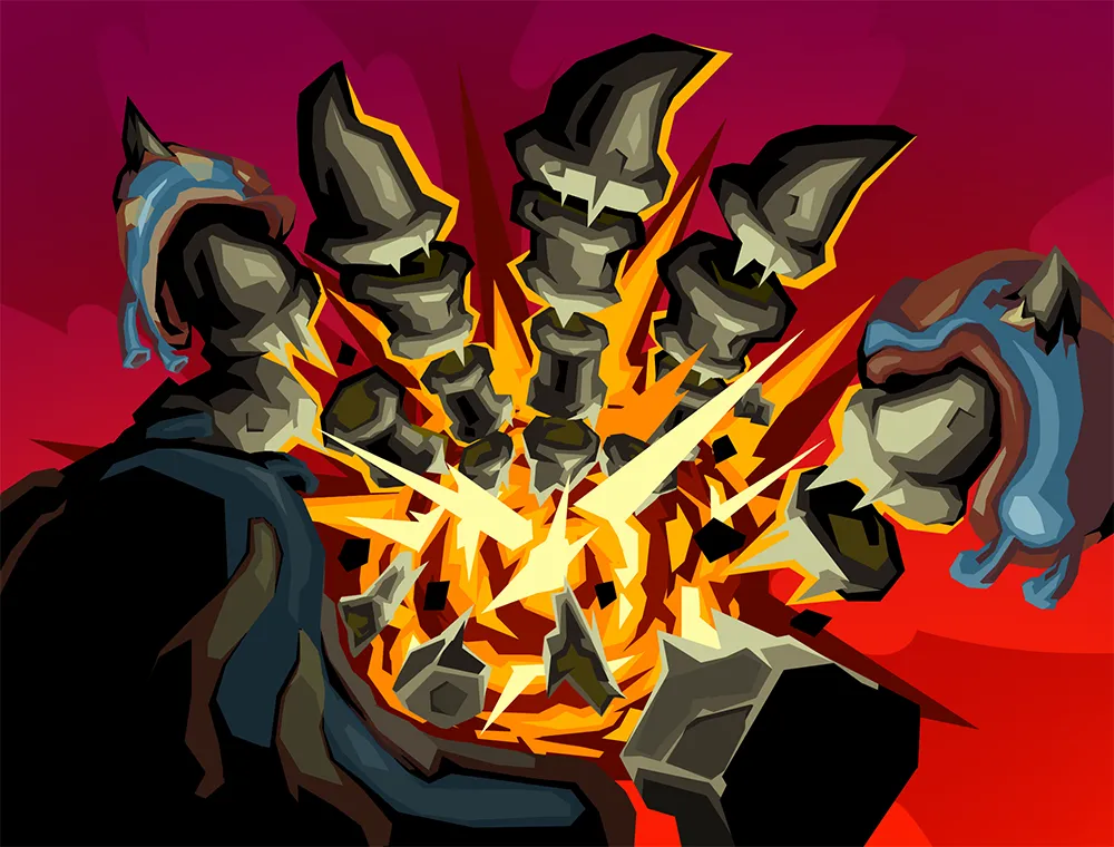Bone Shards Slay the Spire 2 Card - Necrobinder Attack Uncommon