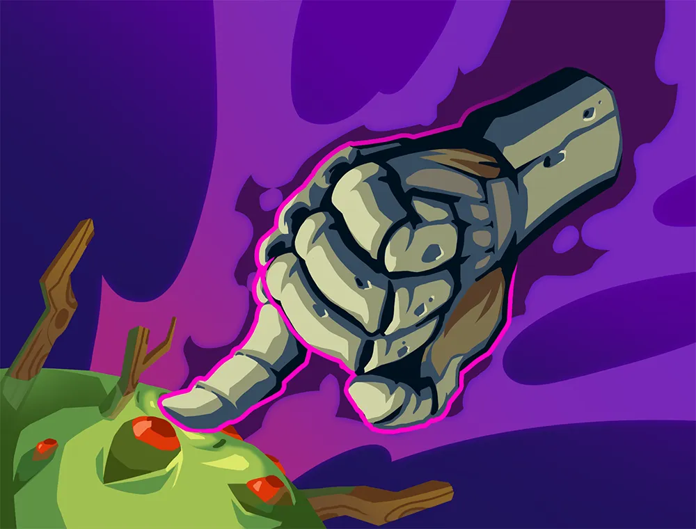 Poke Slay the Spire 2 Card - Necrobinder Attack Common