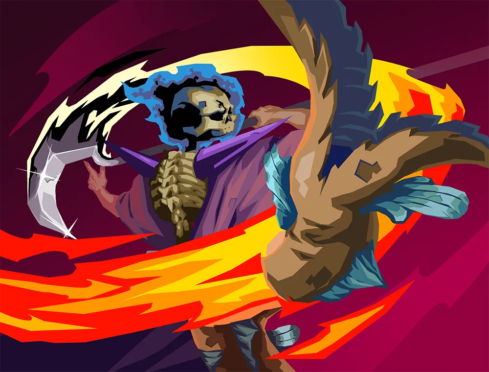 The Scythe Slay the Spire 2 Card - Necrobinder Attack Rare