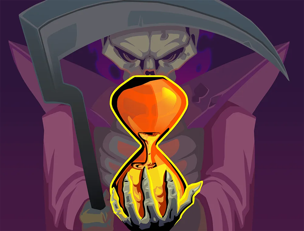 Time's Up Slay the Spire 2 Card - Necrobinder Attack Rare