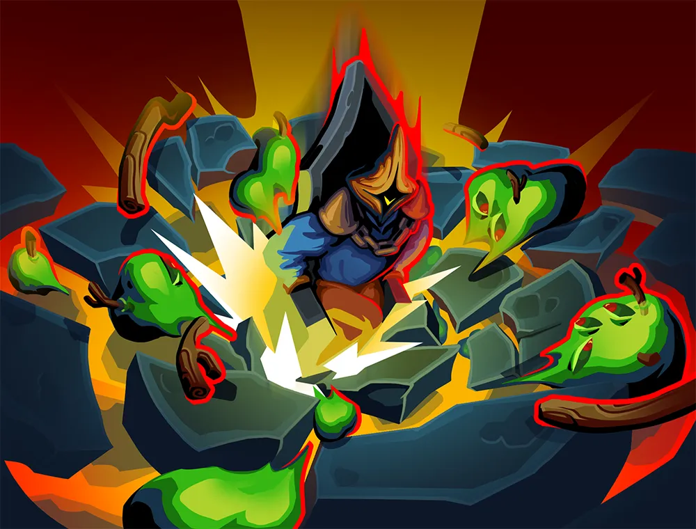 Crush Under Slay the Spire 2 Card - Regent Attack Common