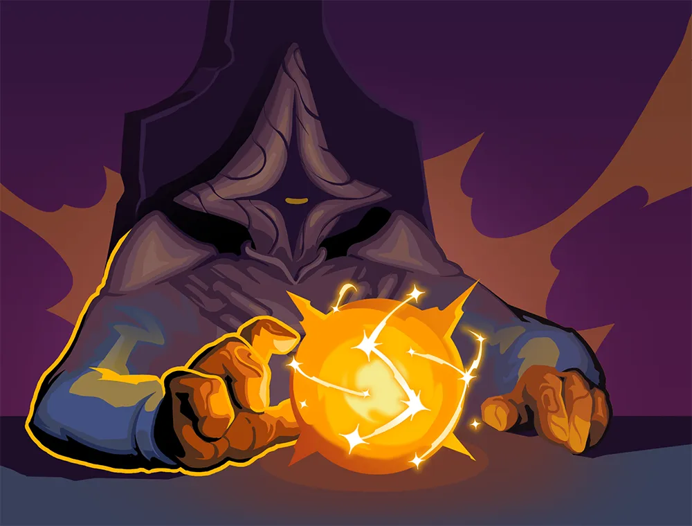 Prophesize Slay the Spire 2 Card - Regent Skill Uncommon