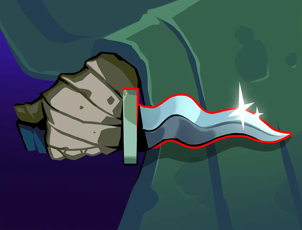 Cloak and Dagger Slay the Spire 2 Card - Silent Skill Common