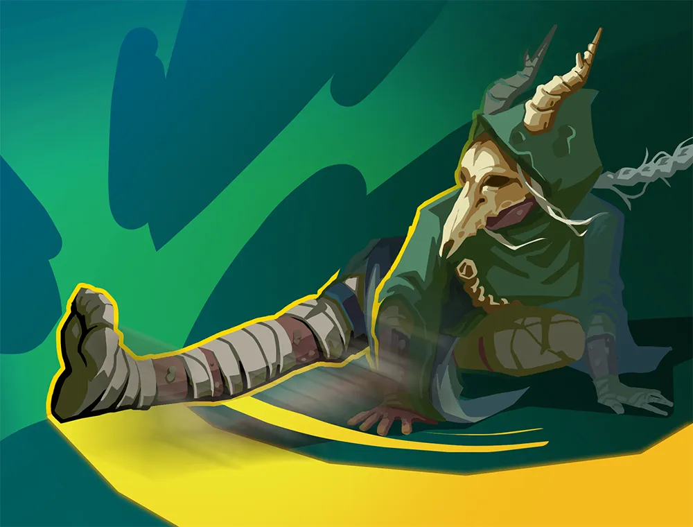 Leg Sweep Slay the Spire 2 Card - Silent Skill Uncommon