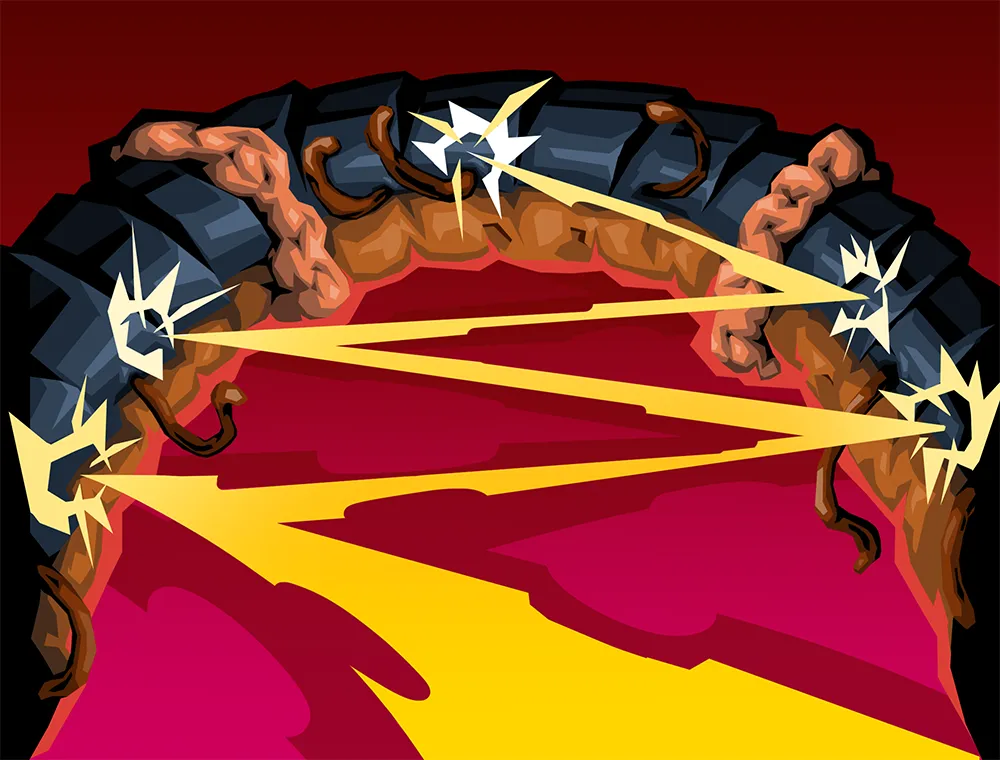 Ricochet Slay the Spire 2 Card - Silent Attack Common