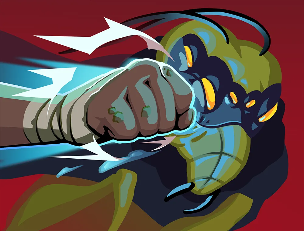 Sucker Punch Slay the Spire 2 Card - Silent Attack Common